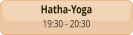 Hatha-Yoga 19:30 - 20:30